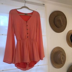 Show Me Your Mumu Pink Romper in S / M